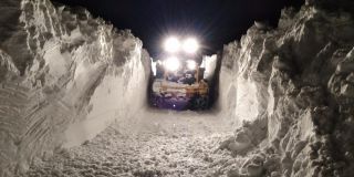 Hakkari’de 18 yerleşim yerinde karla mücadele