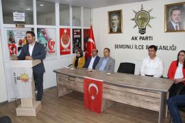 AK Parti Hakkari İl Başkanı Gür Şemdinli’de