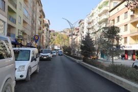 Hakkari’de bulavar caddedi modern asfalt yola kavuştu